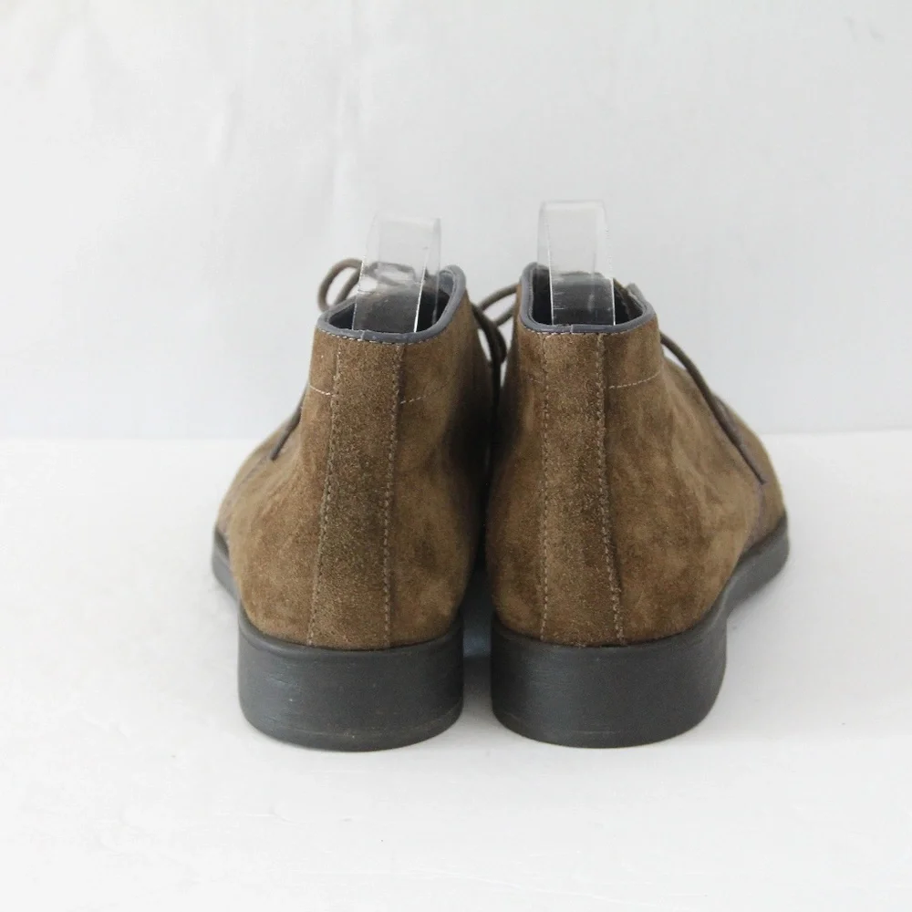 Geox Chukka Boots Mens 41 Brown Suede Shoes Casual